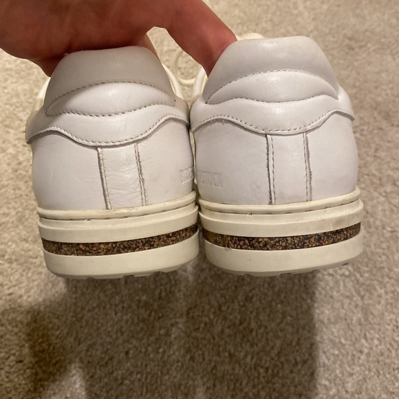 Birkenstock Bend Low White Leather Sneakers Euro 39 / US 8-8.5 - Picture 8 of 9